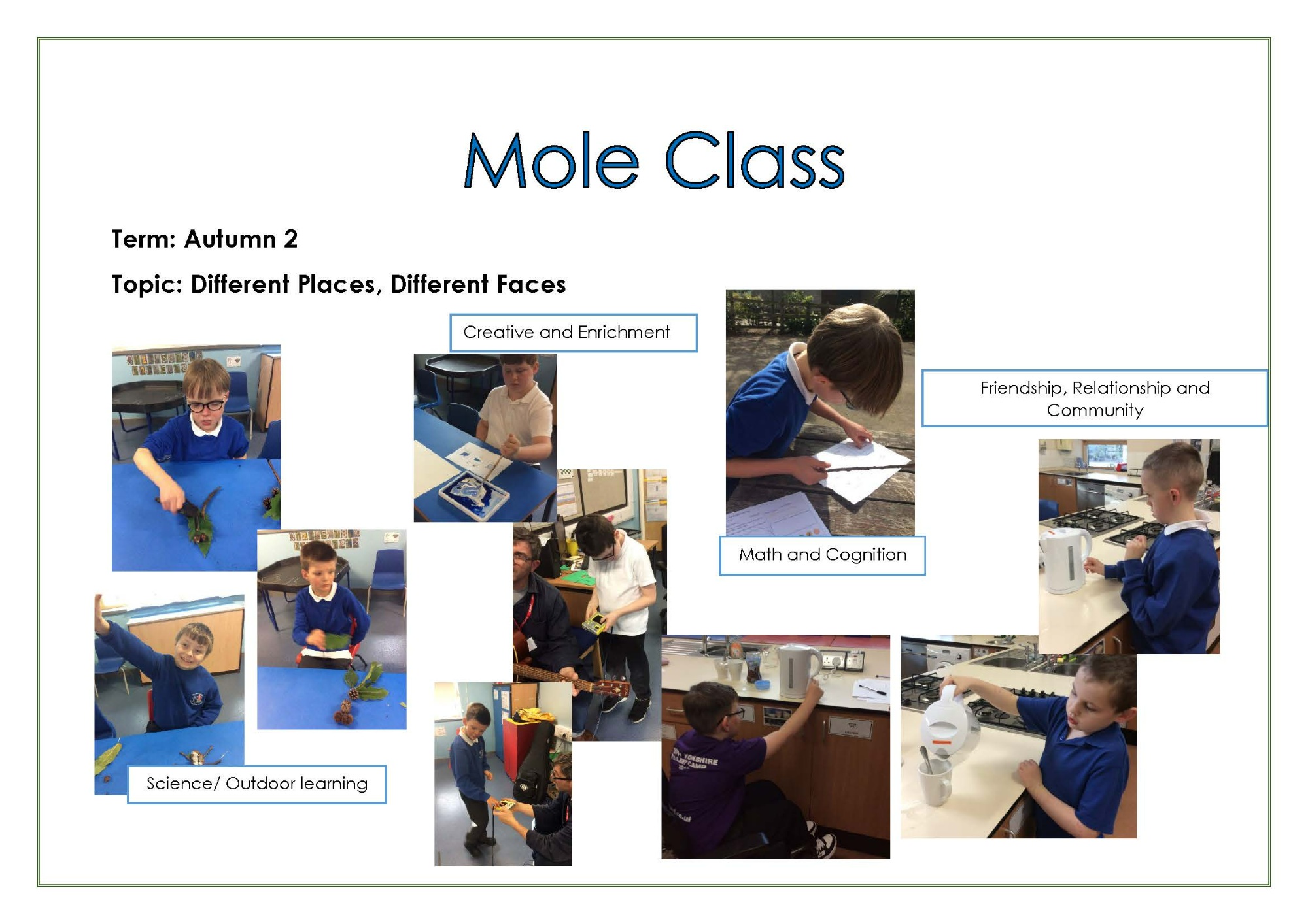 North Ridge Community School Mole Class